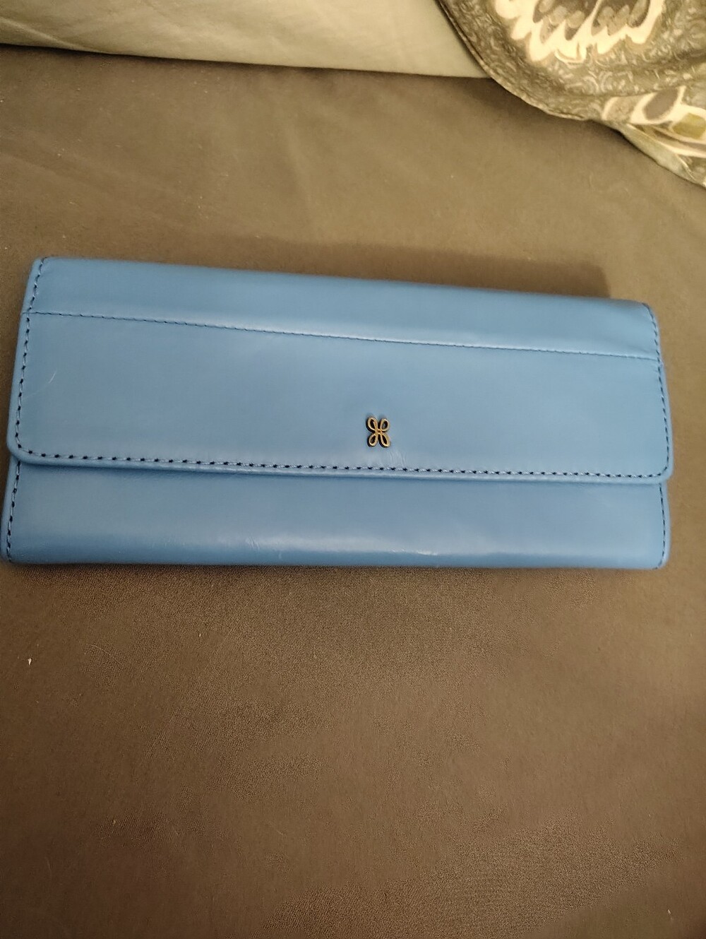 Hobo Blue Women's Wallet Clutch - Lightweight Everyday Organizer